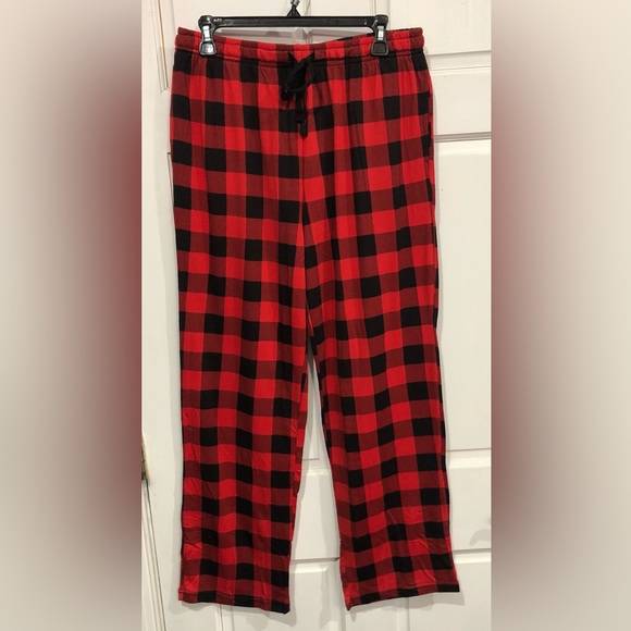 ♥️CUDDL DUDS Jammies For Your Families Buffalo Check 2pc Pajama set size L NWT - Picture 3 of 13